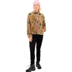 Pile Protest PrtAdele Outdoor Full Zip Top Vintage Pink
