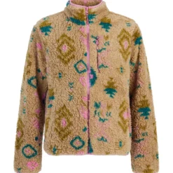 Pile Protest PrtAdele Outdoor Full Zip Top Vintage Pink