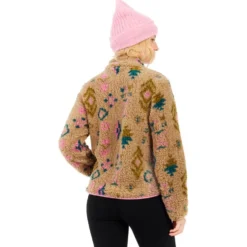 Pile Protest PrtAdele Outdoor Full Zip Top Vintage Pink