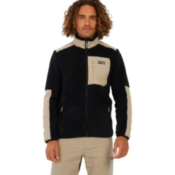 Pile Protest PrtBleaker Outdoor Full Zip Top True Black