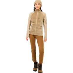 Pile Protest Prtdelay Outdoor Full Zip Top Bamboo Beige