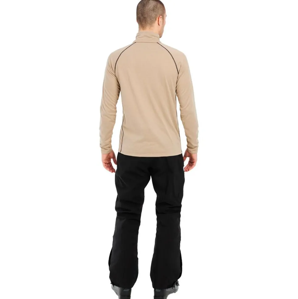Pile Protest Prtkody 1/4 Zip Active Top BambooBeige