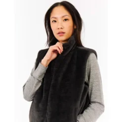 Pile Protest Prtponzo Outdoor Bodywarmer Anthra Grey