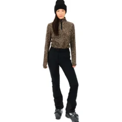 Pile Protest PrtRefuzzy 1/4 Zip Active Top True Black