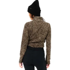 Pile Protest PrtRefuzzy 1/4 Zip Active Top True Black
