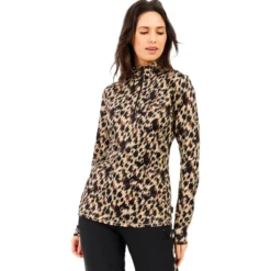 Pile Protest Prtvessy 1/4 Zip Active Bamboobeige