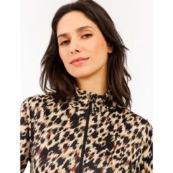 Pile Protest Prtvessy 1/4 Zip Active Bamboobeige