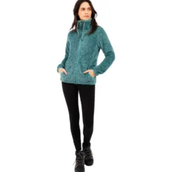 Pile Protest RIRI Full Zip Top Glacial Blue
