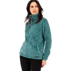 Pile Protest RIRI Full Zip Top Glacial Blue