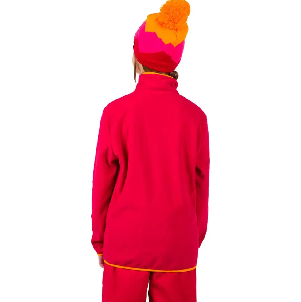 Pile Rossignol Strawpile Half Zip Ruby Red