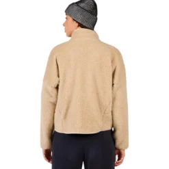 Pile Rossignol W Alltrack Snap Sherpa Jacket Fog