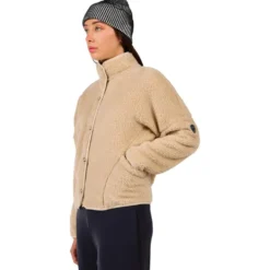 Pile Rossignol W Alltrack Snap Sherpa Jacket Fog