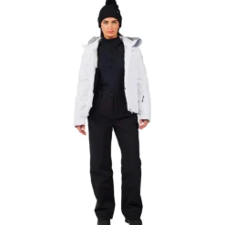Pile Rossignol W Mid Layer Stretch Half Zip Black