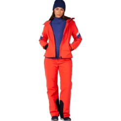 Pile Rossignol W Mid Layer Stretch Jkt Future Blue