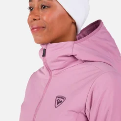 Pile Rossignol W's Opside Hoodie Moonlite Mauve