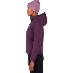 Pile Rossignol W's Opside Hoodie Mulberry