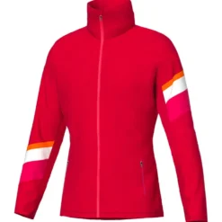 Pile Rossignol W's Strawpile Fleece Full Zip Ruby Red