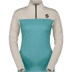 Pile Scott Pullover W's Defined Light Frosty Blue Dust White
