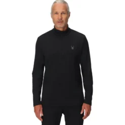 Pile Spyder Prospect 1/2 Zip Black