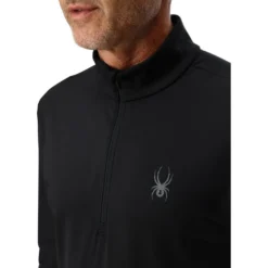 Pile Spyder Prospect 1/2 Zip Black