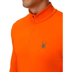 Pile Spyder Prospect 1/2 Zip Flash Orange
