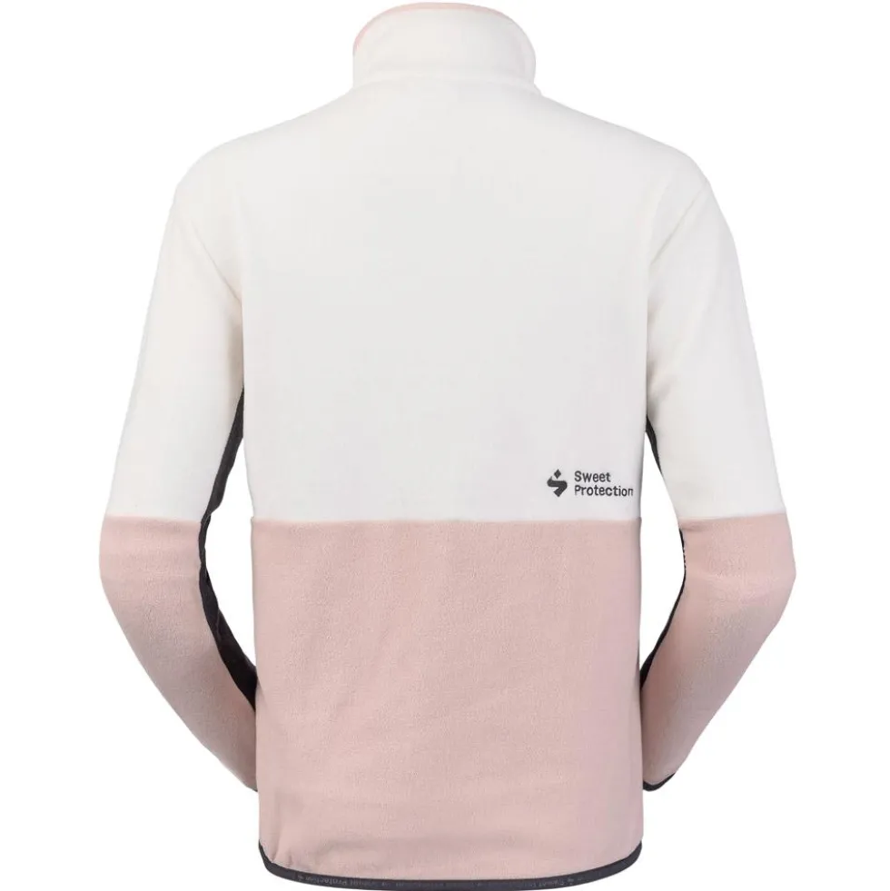 Pile Sweet Protection Fleece Pullover W Dusty Pink