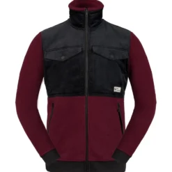 Pile Sweet Protection Pile Fleece Jacket Red Wine