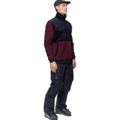Pile Sweet Protection Pile Fleece Jacket Red Wine