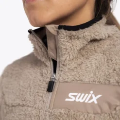 Pile Swix Infinity Pile Midlayer Full Zip W Dune