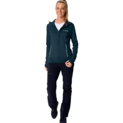 Pile Vaude Women's Tekoa Fleece Jacket II Dark Sea