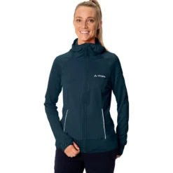 Pile Vaude Women's Tekoa Fleece Jacket II Dark Sea