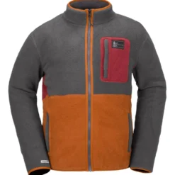 Pile Volcom Fleecer Full Zip Charcoal