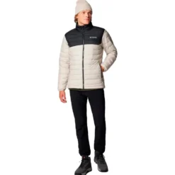 Piumino Columbia Powder Lite II Jkt Dark Stone Black