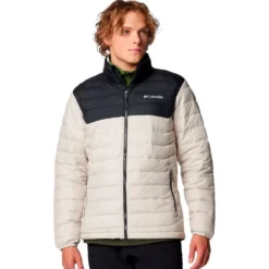 Piumino Columbia Powder Lite II Jkt Dark Stone Black
