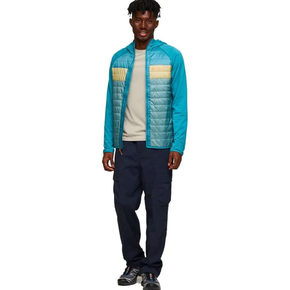Piumino Cotopaxi Capa Hybrid Insulated Hooded Jacket M Drizzle And Bluegrass
