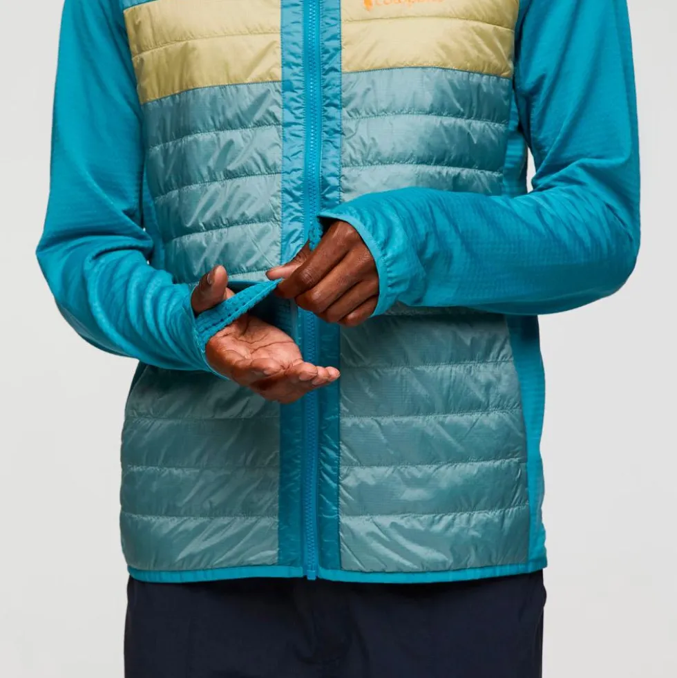 Piumino Cotopaxi Capa Hybrid Insulated Hooded Jacket M Drizzle And Bluegrass
