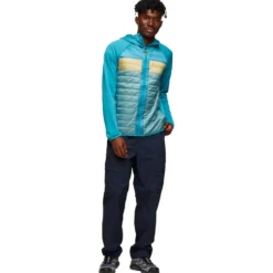 Piumino Cotopaxi Capa Hybrid Insulated Hooded Jacket M Drizzle And Bluegrass