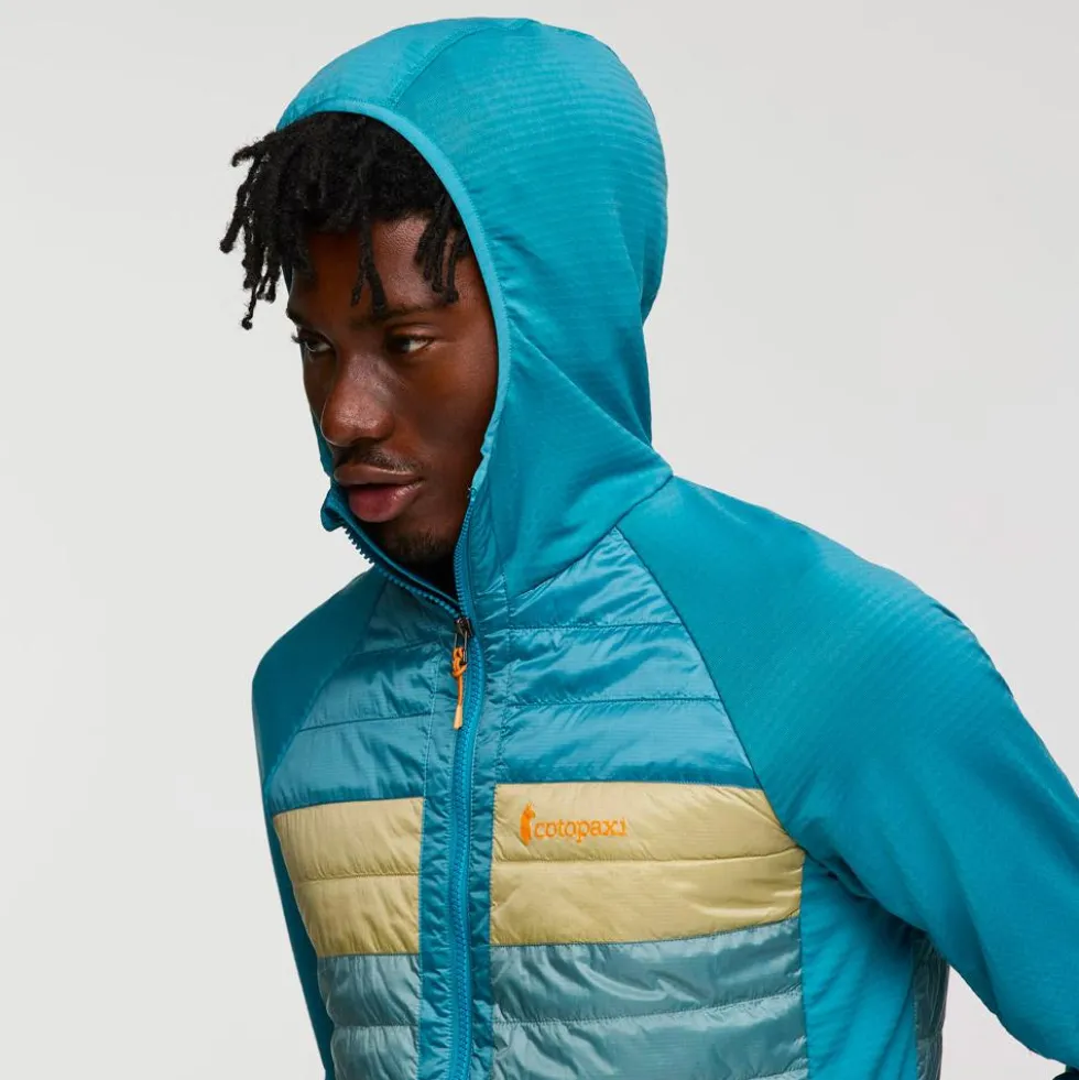 Piumino Cotopaxi Capa Hybrid Insulated Hooded Jacket M Drizzle And Bluegrass