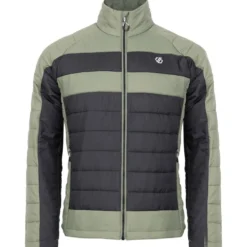 Piumino DARE2B Descending II Black Olivine Green