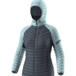 Piumino Dynafit Radical Down Hooded Jacket W Cloud Blue