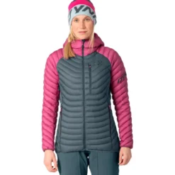 Piumino Dynafit Radical Down Hooded Jacket W Magenta