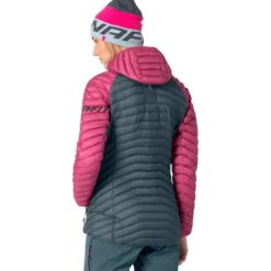 Piumino Dynafit Radical Down Hooded Jacket W Magenta