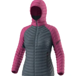 Piumino Dynafit Radical Down Hooded Jacket W Magenta
