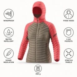Piumino Dynafit Radical Down Hooded Jacket W Cabana