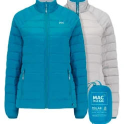 Piumino MAC IN A SAC Polar Women Light Petrol Soft Grey