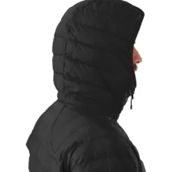 Piumino Millet Fitz Roy Warm Hoodie M Black Noir