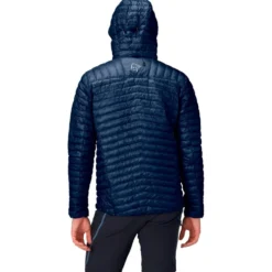 Piumino Norrona Trollveggen Down 800 Super Light Hood Indigo Night