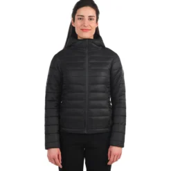 Piumino Rossignol W Rossi Light Hood Black