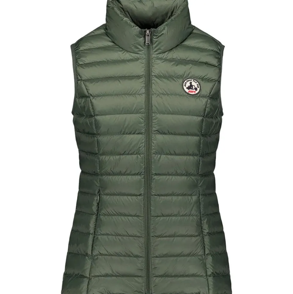 Piumino senza maniche Jott Seda Sage Green