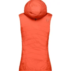 Piumino senza maniche Norrona Women's Lyngen Alpha90 Vest Orange Alert